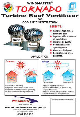 Domestic Roof Ventilation System | Domestic Roof Ventilator